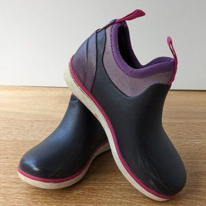 BOGS Riley Slip on Waterproof Low Top Girls Rain Boot Szie 10